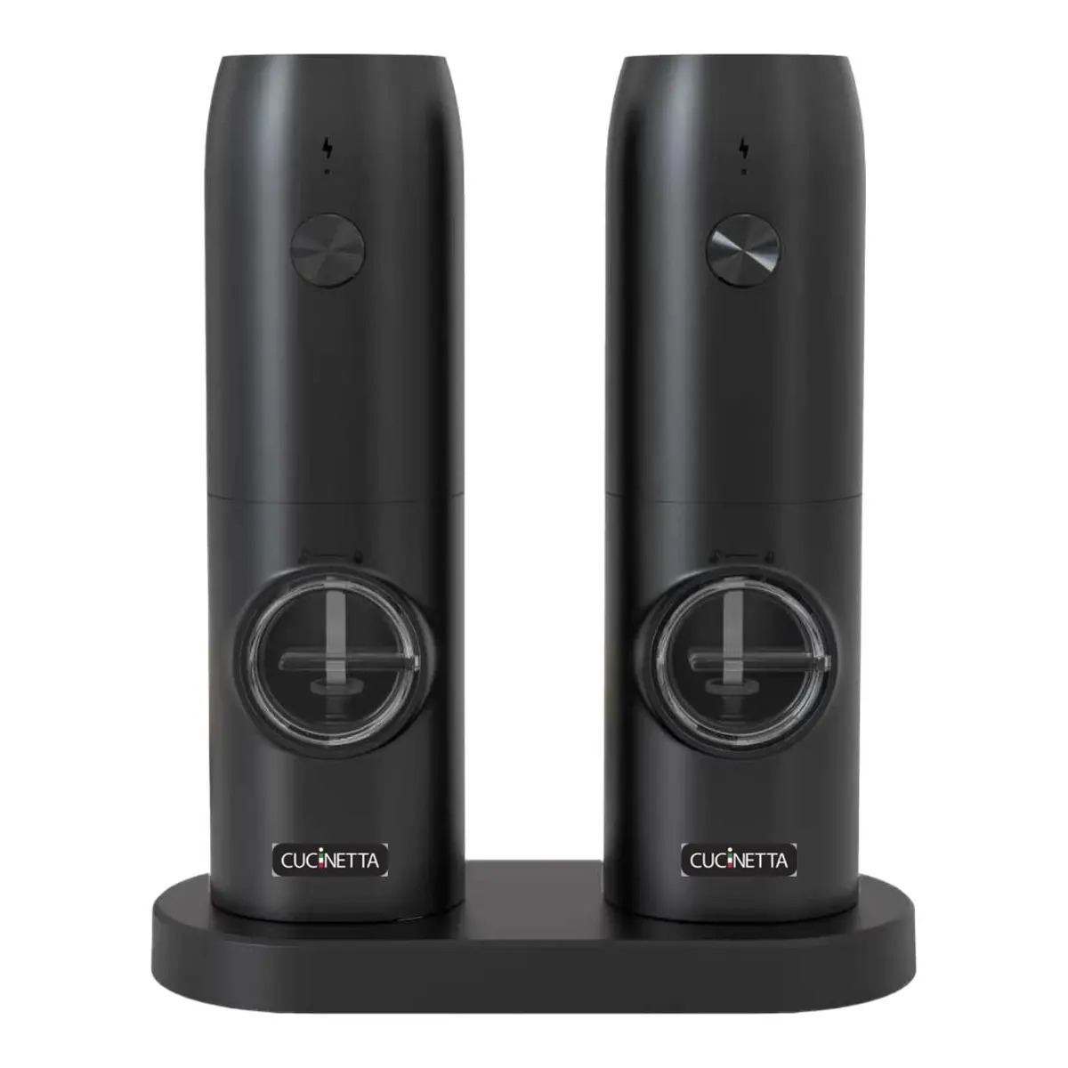 Cucinetta Electric Salt & Pepper Mills 1