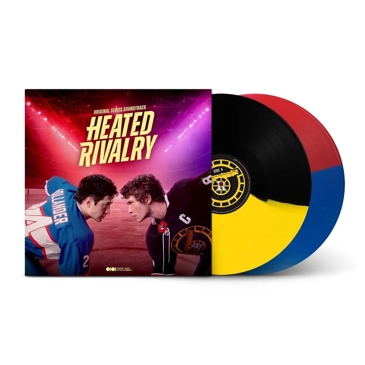 Heated Rivalry (Original Series Soundtrack Montreal Vs Boston Edition Blue/Red & Black/Yellow Vinyl) 1
