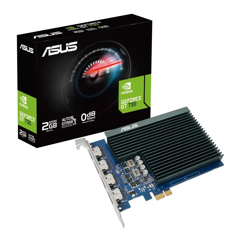 Asus Geforce Gt 730 With 4 Hdmi Ports 2Gb Gddr5 Graphics Card 1