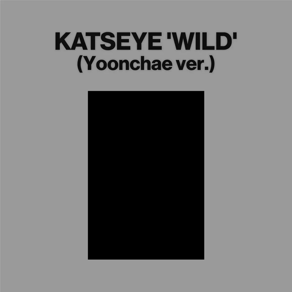 Wild (Member Ver. Yoonchae) 1