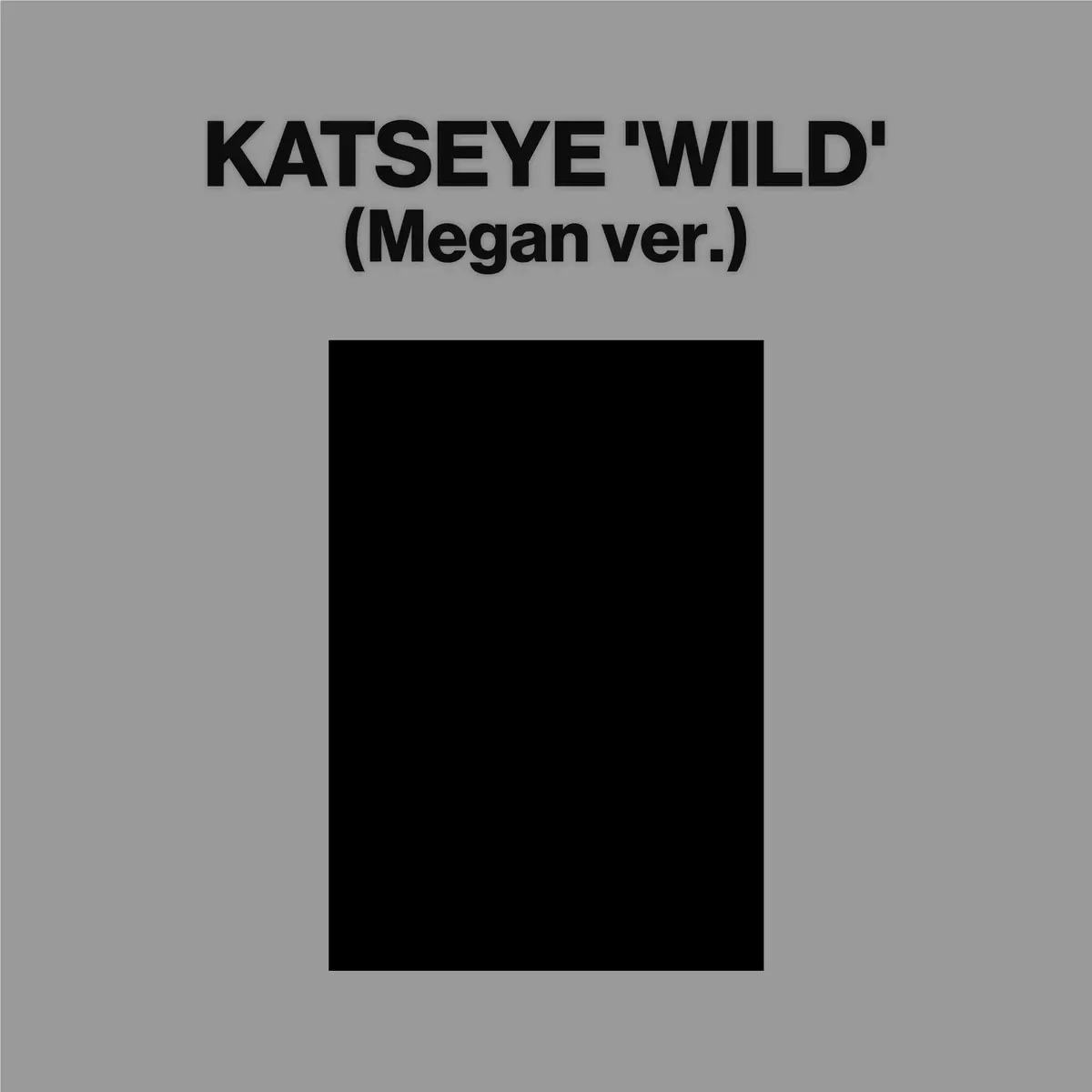 Wild (Member Ver. Megan) 1