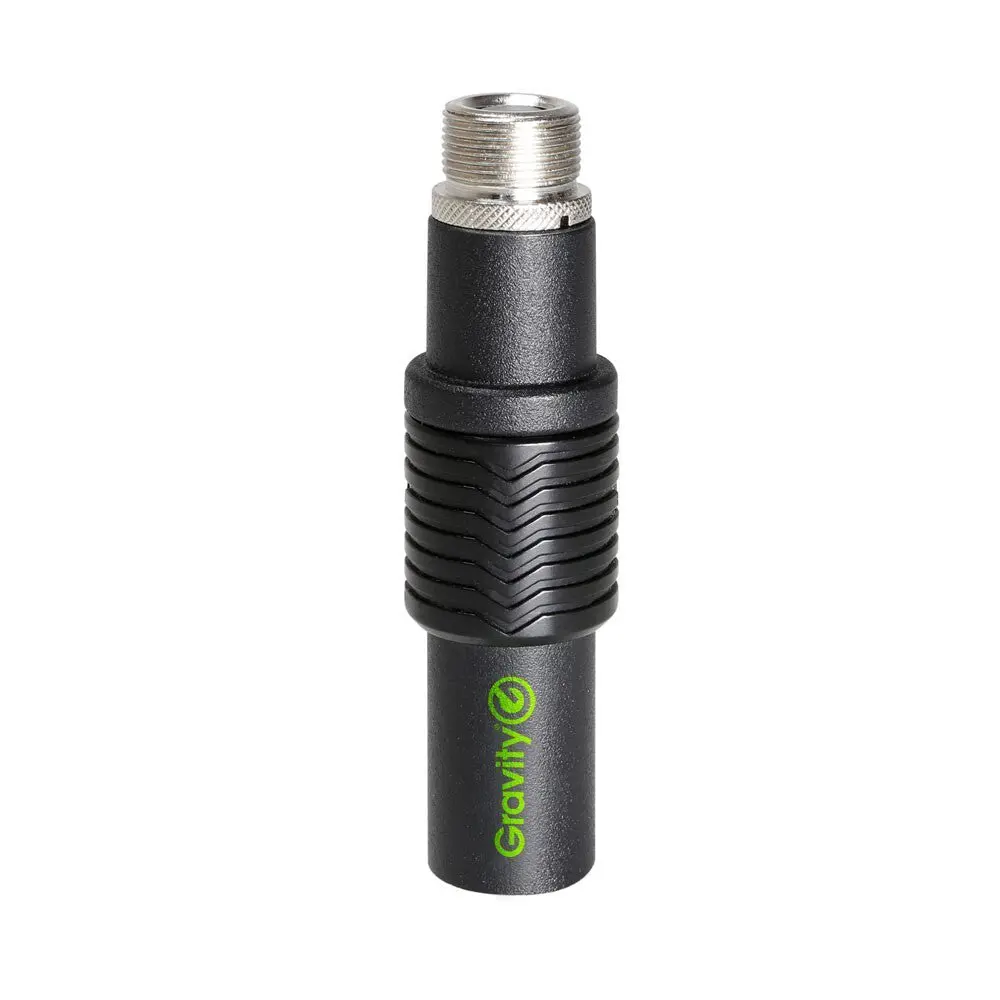 Gravity Msqc1b Quick 90Mm Aluminium Coupler For Mic Clips & Boom Arms Black 1