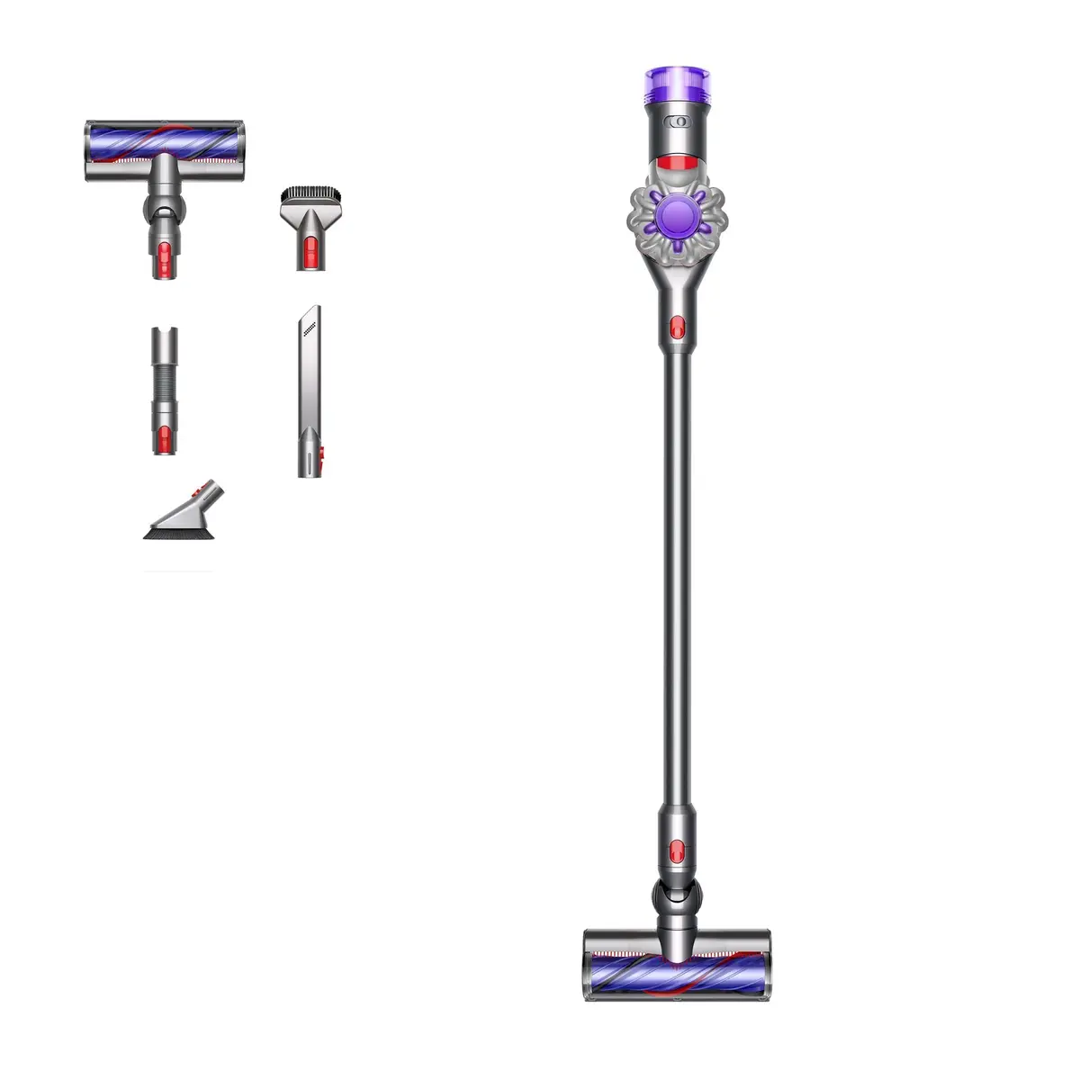 Dyson V8 Advanced + Car Cleaning Kit 1