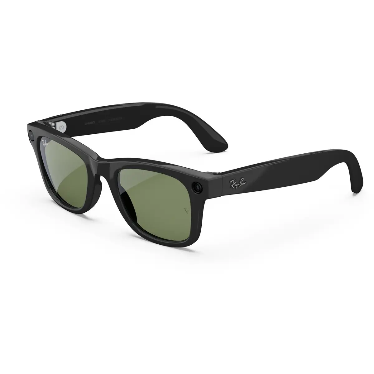 Ray-Ban | Meta Wayfarer Large Gen 2 Ai Glasses (Shiny Black/Green) 1
