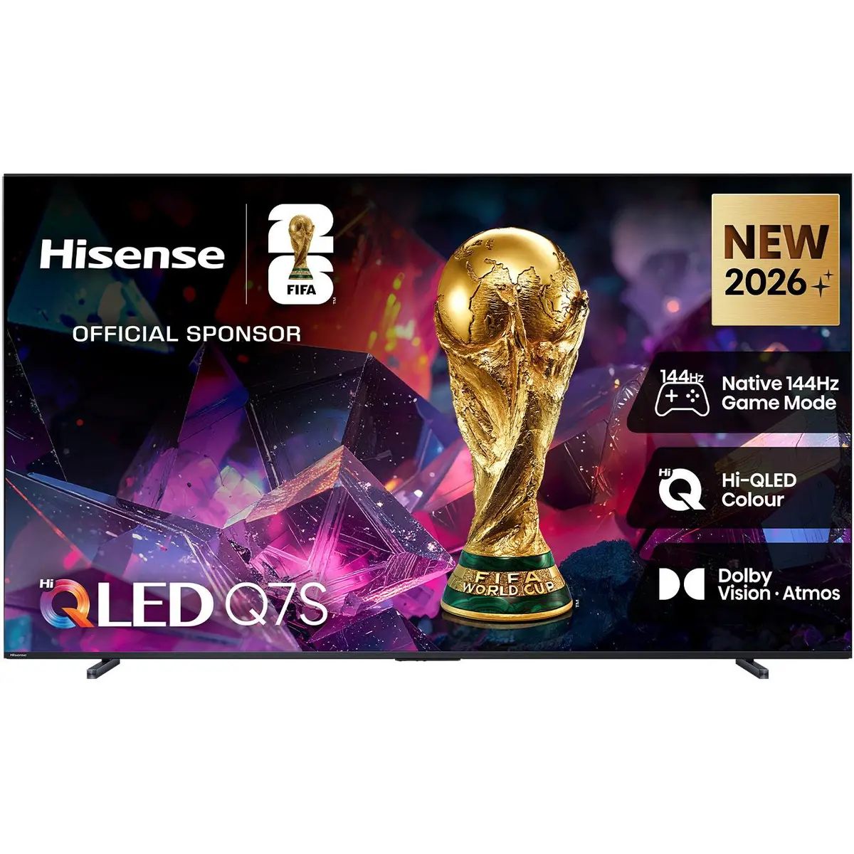 Hisense 100" Q7sau 4K Hi-Qled Smart Tv [2026] 1