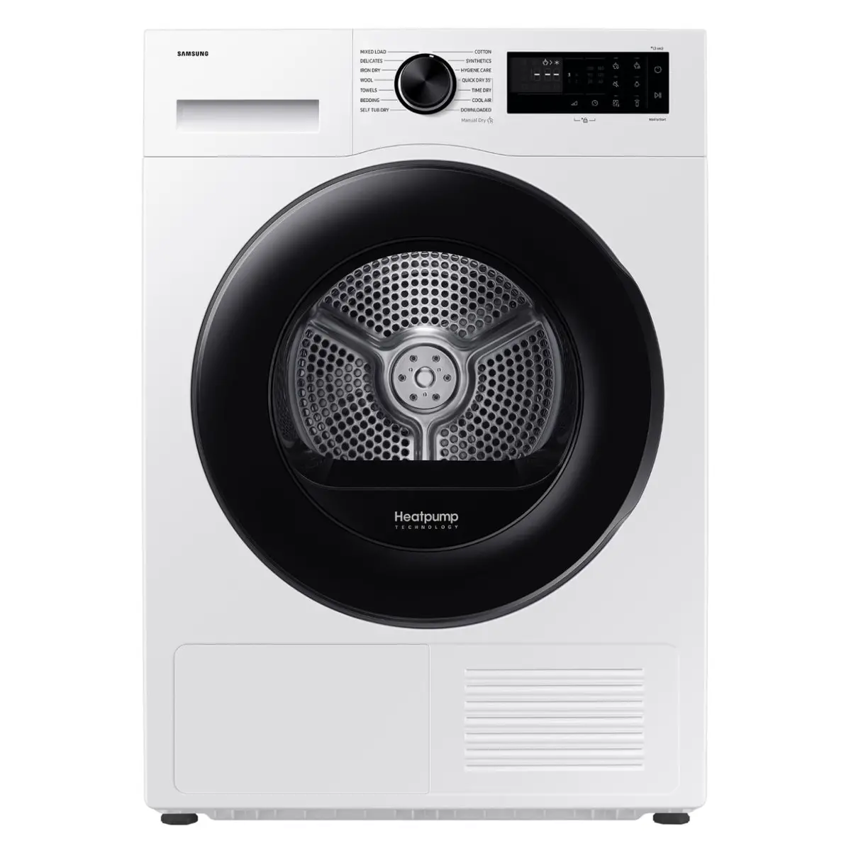 Samsung Dv90dgc4a0ae 9Kg Optimal Dry Smart Heat Pump Dryer 1