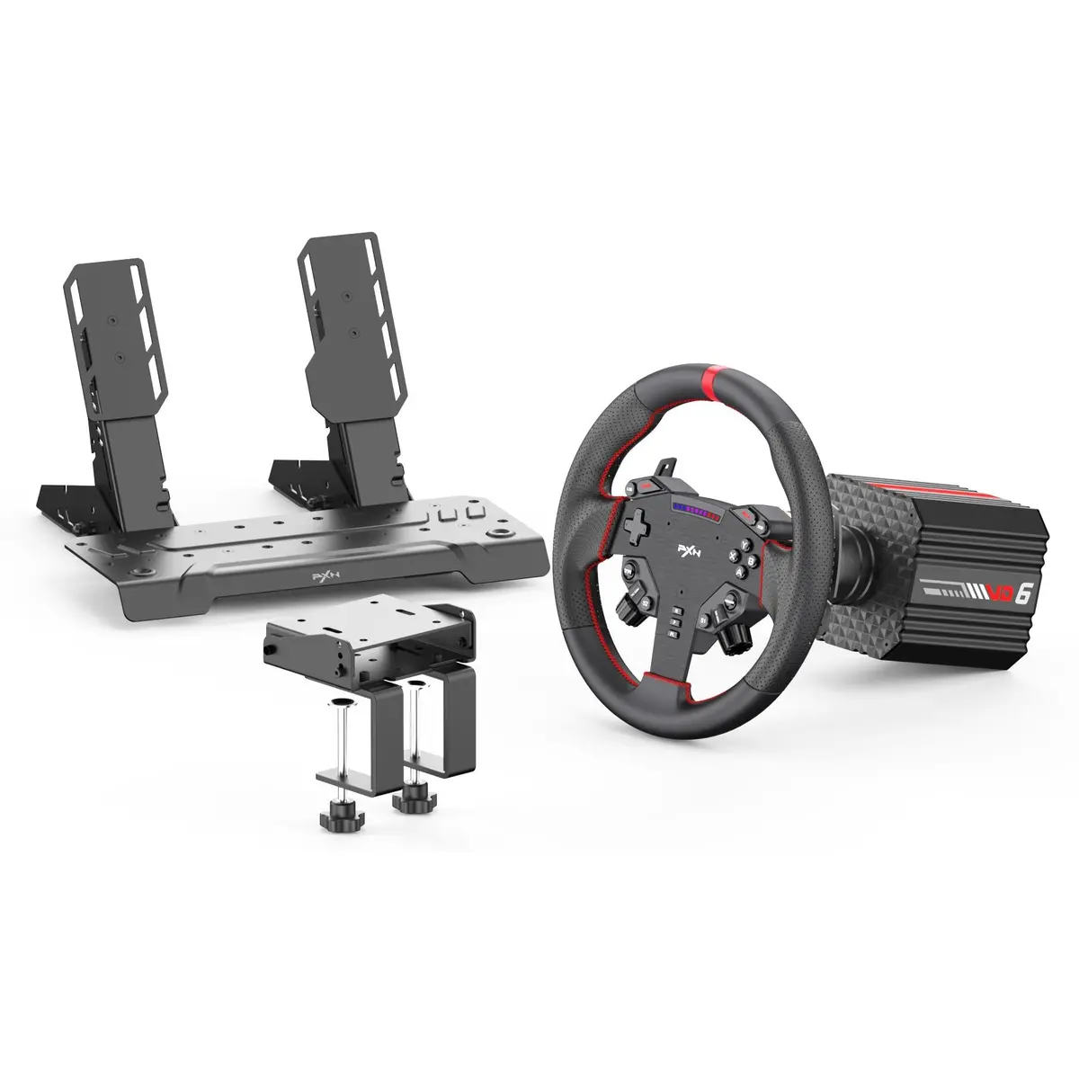 Pxn Vd6 Direct Drive 6Nm Racing Wheel Bundle For Pc 1