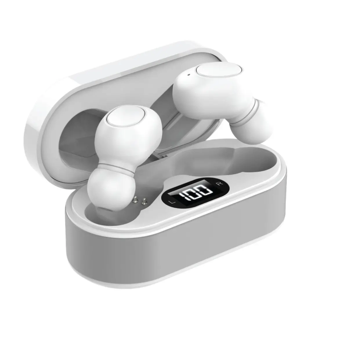 Wellcare Tws Sound Amplified Earbuds (White) 1