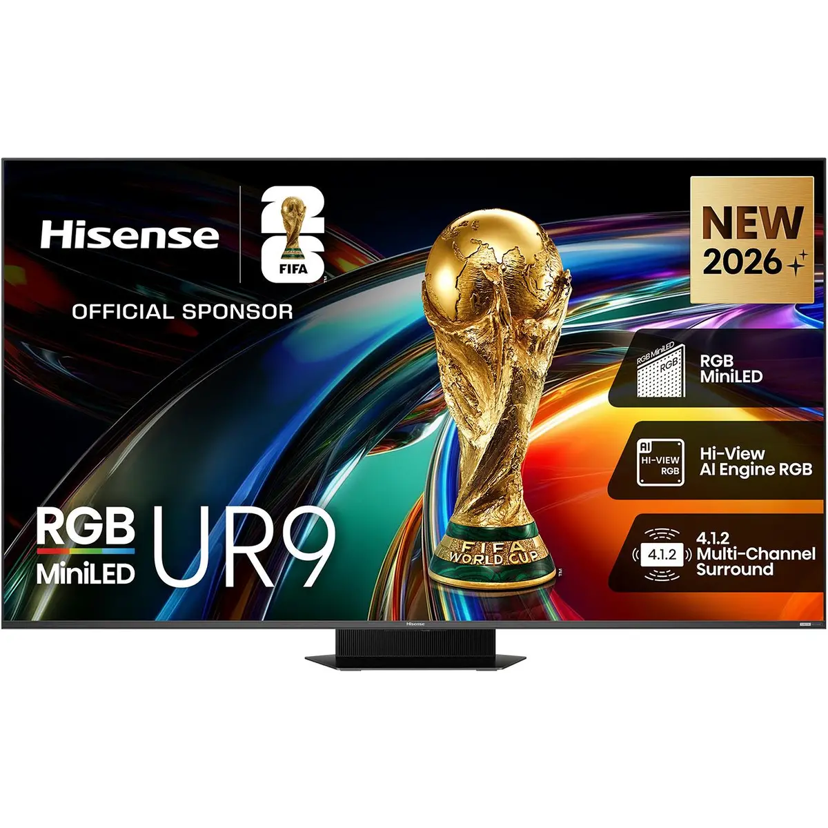 Hisense 75" Ur9sau Uled 4K Uhd Rgb Mini-Led Smart Tv [2026] 1