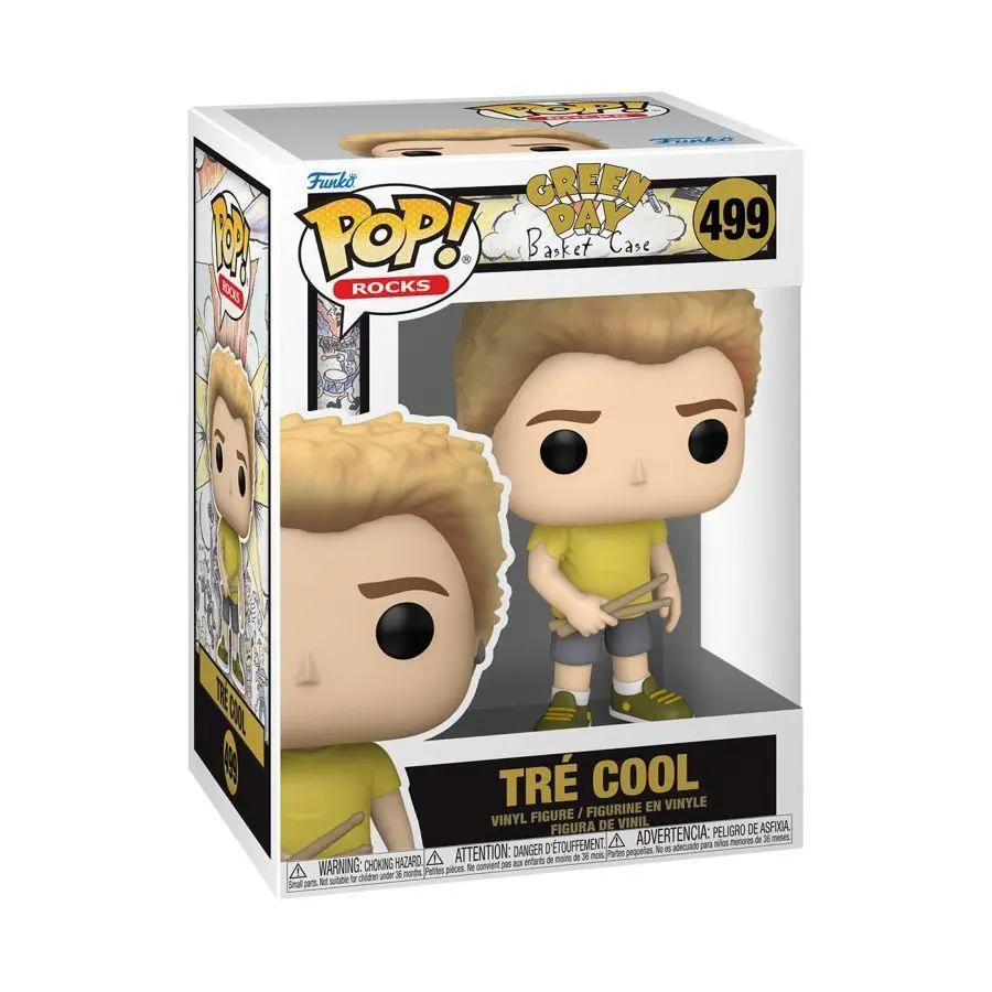 Green Day – Tre Cool (Basket Case) Pop! Vinyl 2