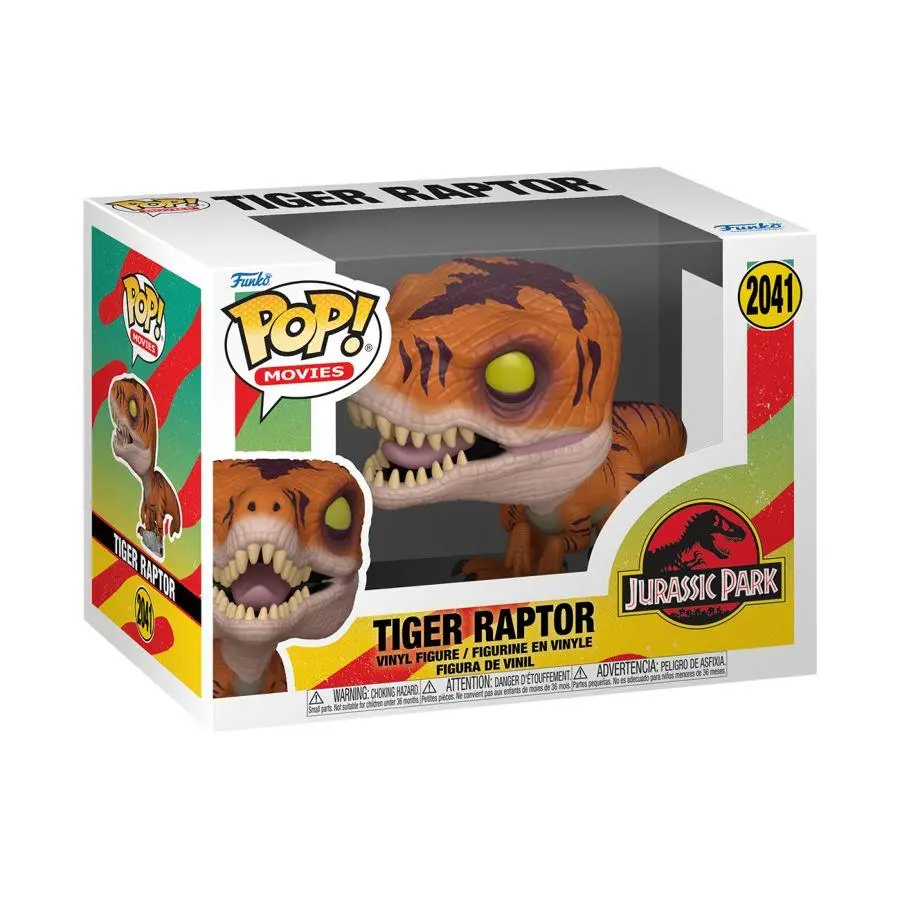 Jurassic Park – Tiger Raptor Pop! Vinyl 2