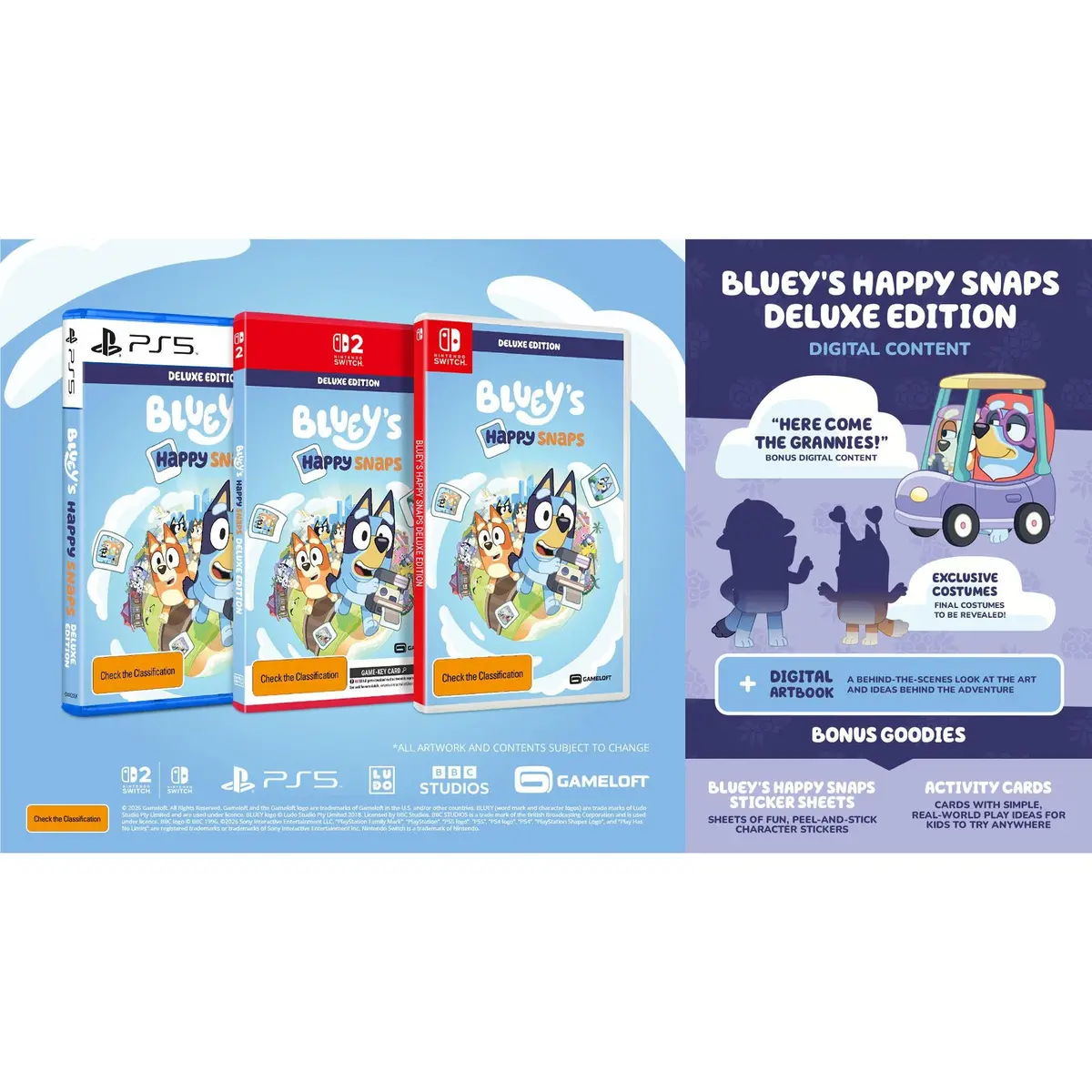 Bluey's Happy Snaps: Deluxe Edition 2