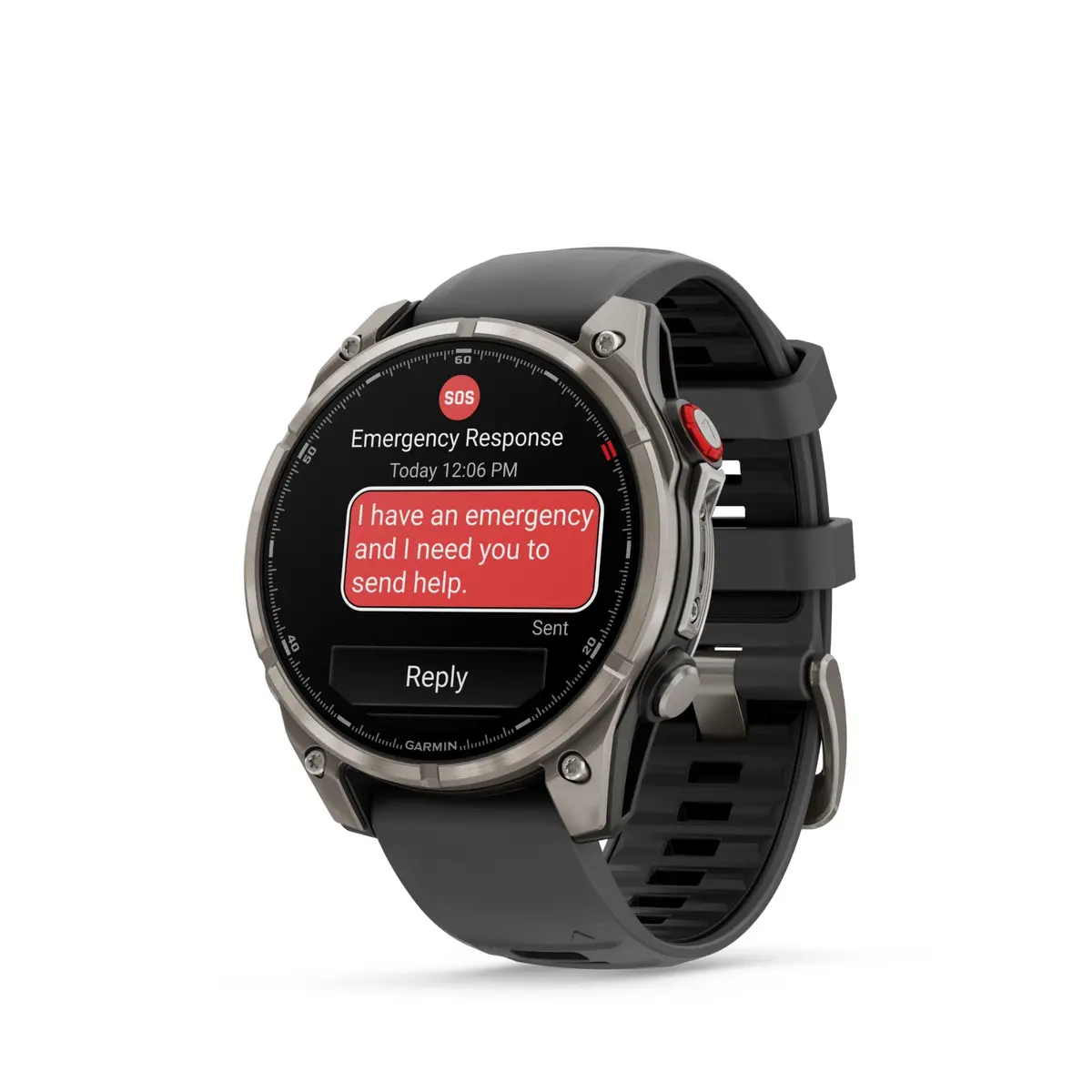 Garmin Fenix 8 Pro 47Mm Amoled Sapphire Edition Titanium With Graphite + Black Band 2
