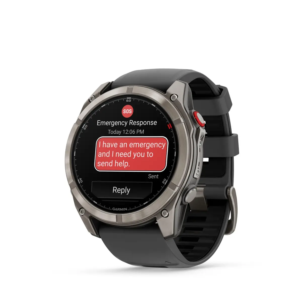 Garmin Fenix 8 Pro 51Mm Amoled Sapphire Edition Titanium With Graphite + Black Band 2