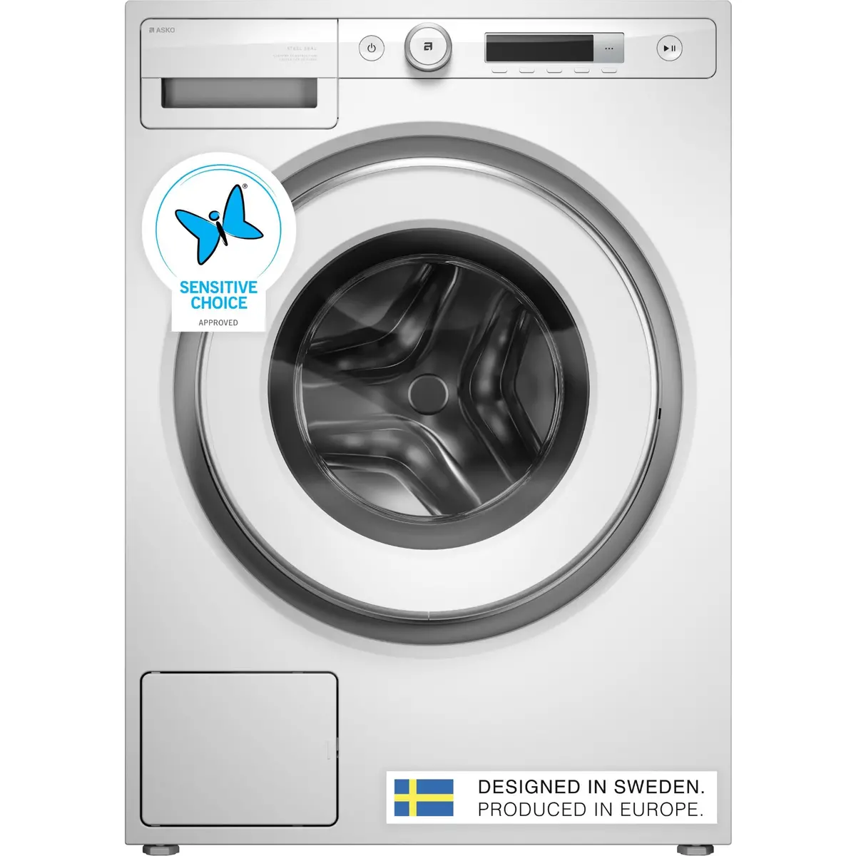 Asko W3086cw Logic 8Kg Steel Seal™ Front Load Washer 1