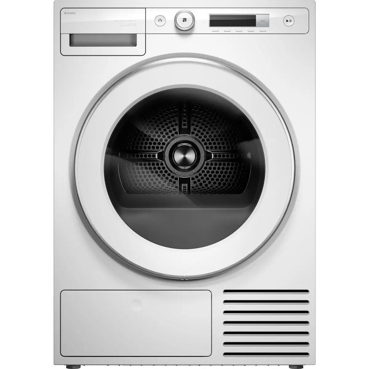 Asko T308hcw Logic 8Kg Butterfly Drying Heat Pump Dryer 1