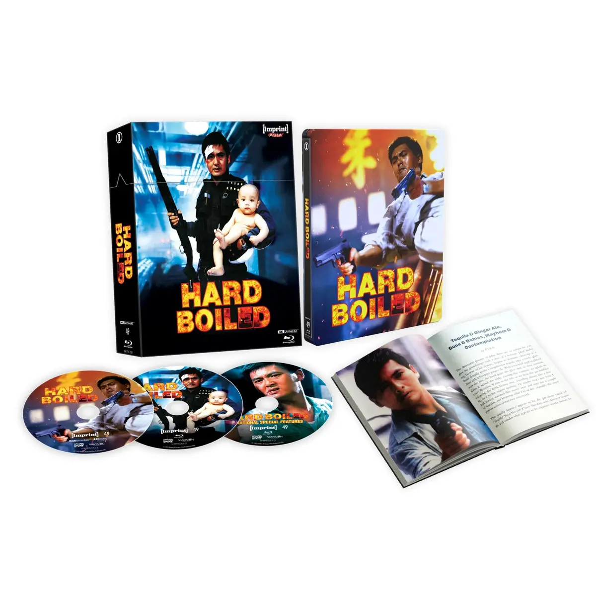 Hard Boiled (Steelbook) (Imprint Collection Limited Edition) 1