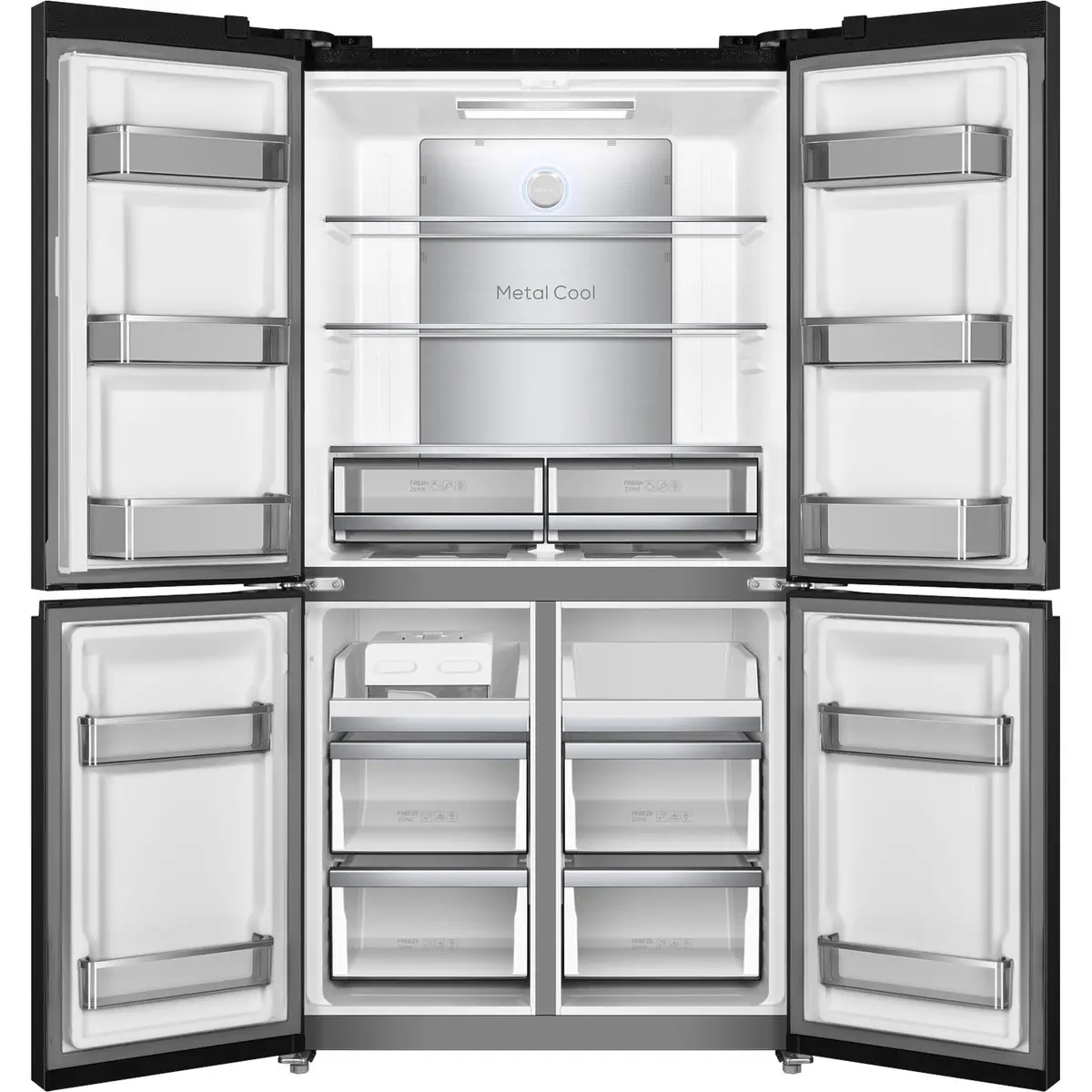 Tcl Trf590qb 596L French Door Fridge (Matte Black) 2