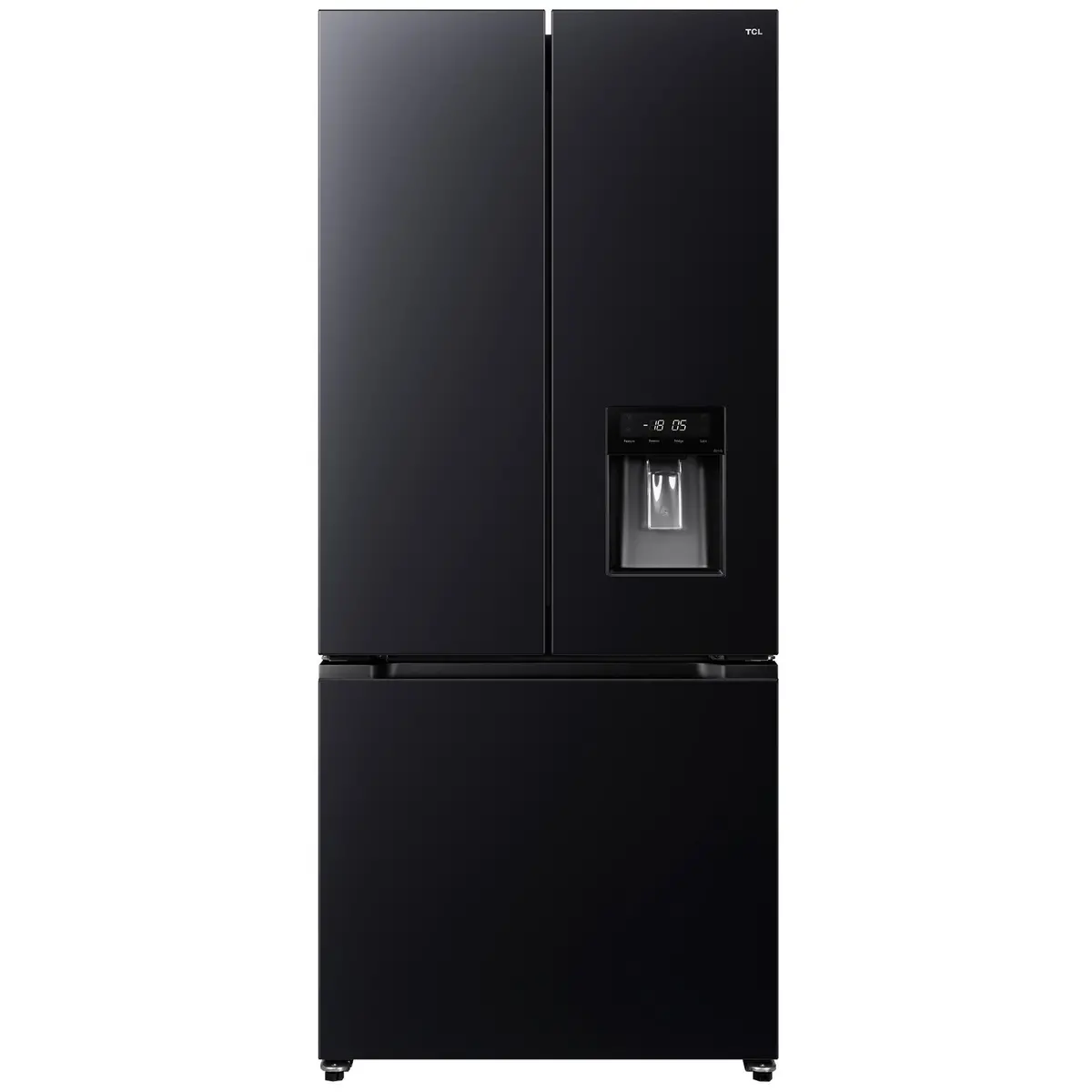 Tcl Trf495fhb 496L French Door Fridge (Black) 1