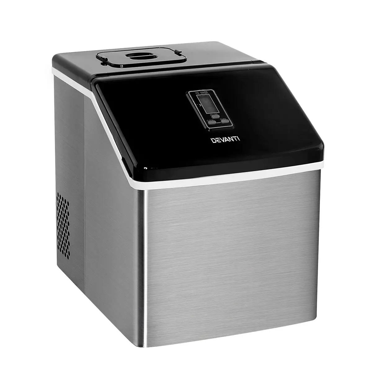 Devanti 18Kg Ice Maker Machine Stainless Steel 1