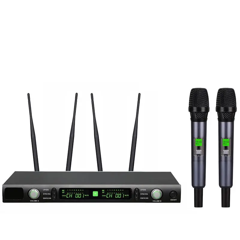 Precision Audio Tm-Pro200 Dual Wireless Microphone 1