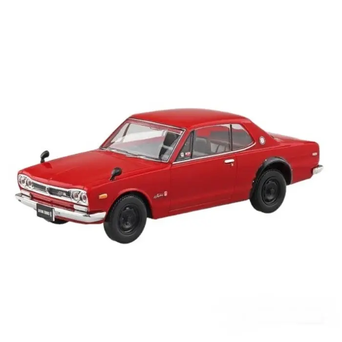 Aoshima 1/32 Snap Nissan Skyline 2000 Gtr (Red) 1