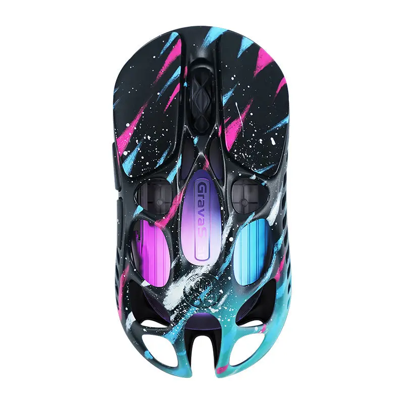 Gravastar Mercury X Pro Wireless Gaming Mouse (Neon Graffiti) 1