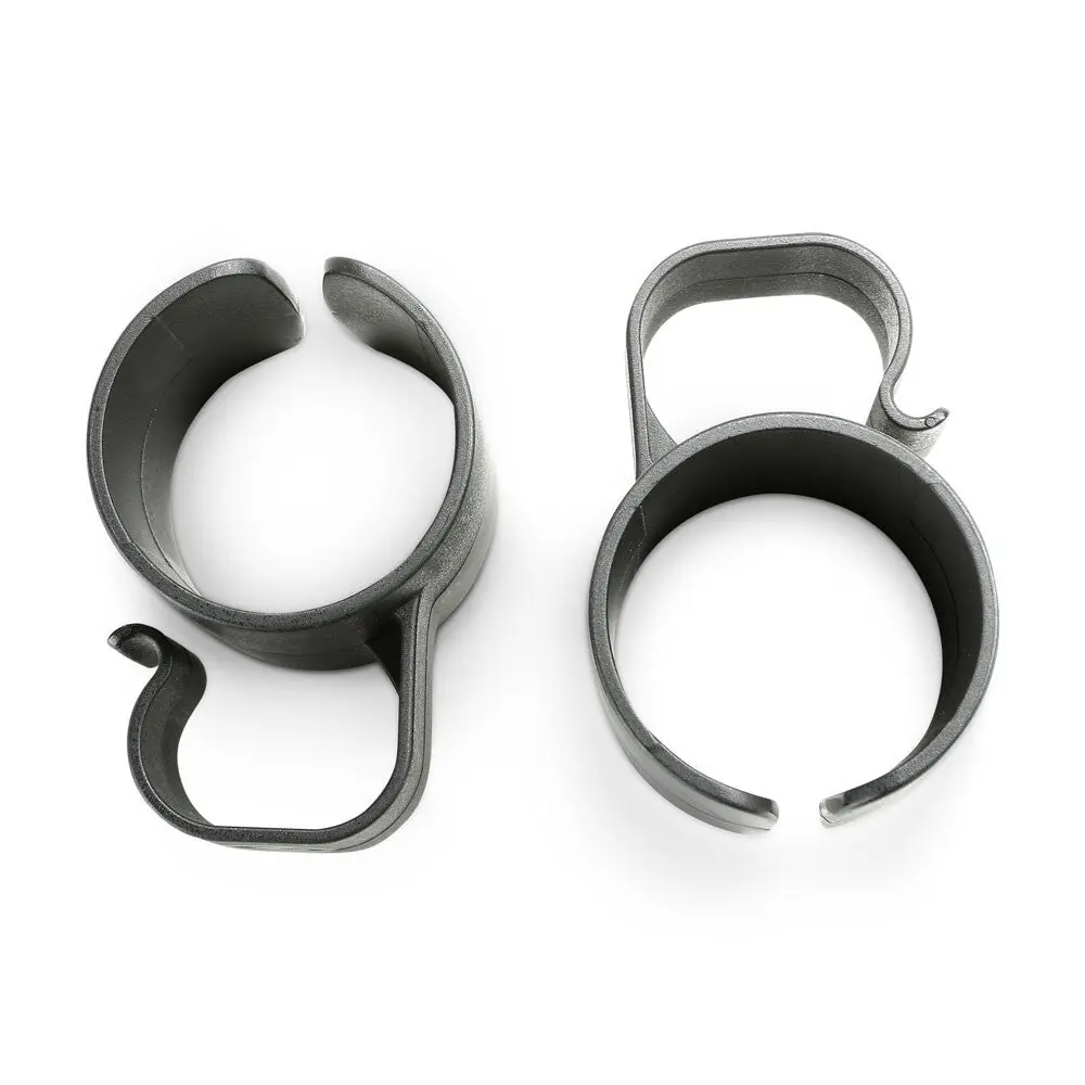 Gravity Sacc35b Speaker Pole Cable Plastic Clips 35Mm Tube/Stand 2Pc (Black) 2