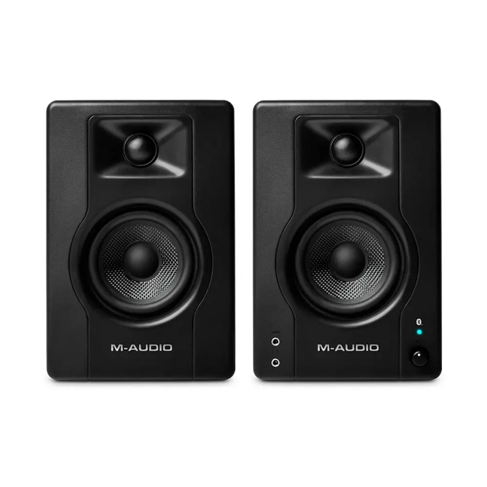 M-Audio Bx3 Bluetooth Studio Monitors Speaker Set With 3-Inch Woofer 120W 2Pc 1