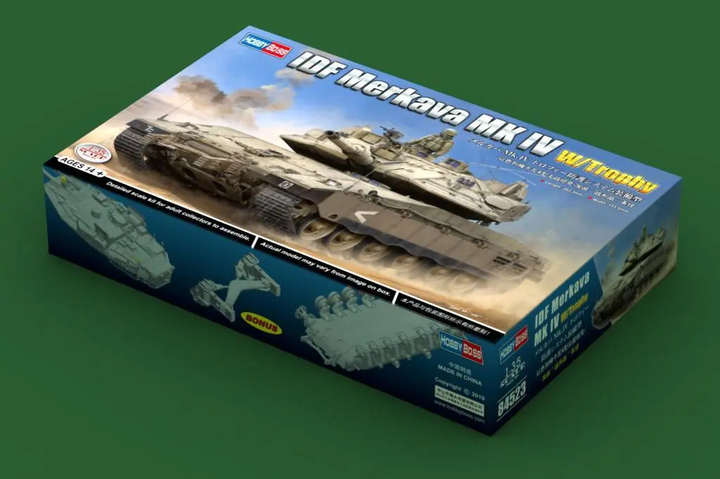 Hobby Boss 1/35 Idf Merkava Mk Iv Model Kit 2