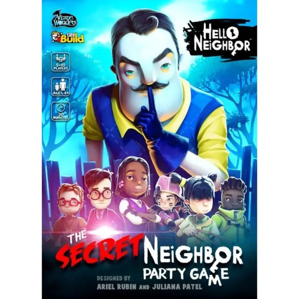 Arcane Wonders Hello Neighbor Secret Neighbor Party Game Board Game 1