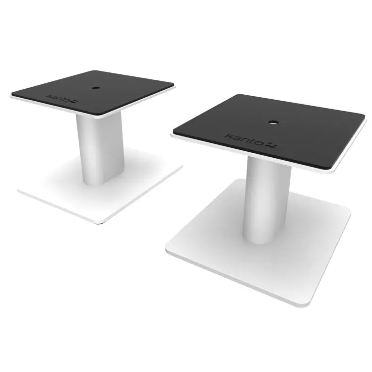 Kanto Sp6hdw 6" Tall Universal Desktop Speaker Stand Pair (White) 1
