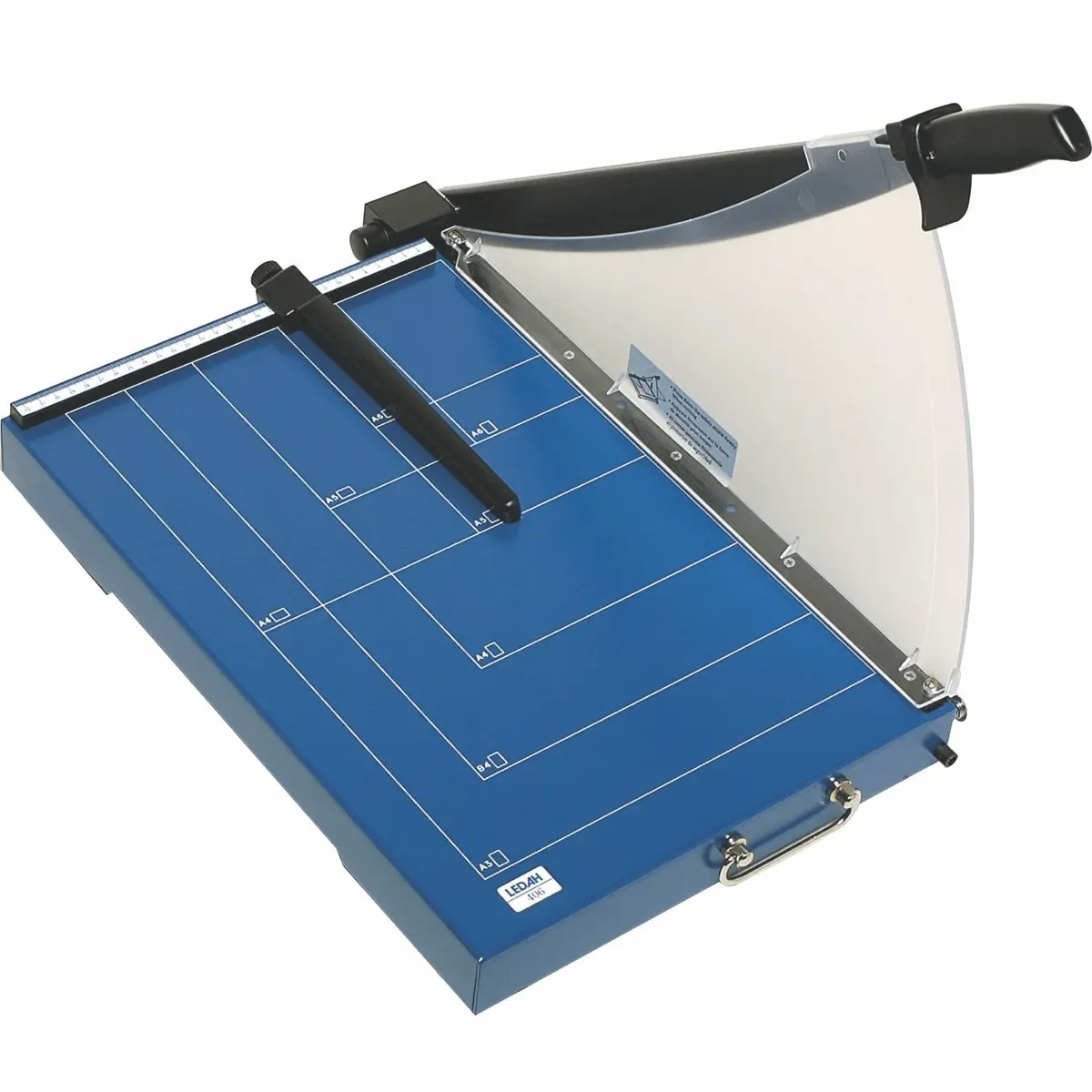 Ledah 406 Professional Guillotine Metal Base 20 Sheet A3 Blue Paper Cutter 1