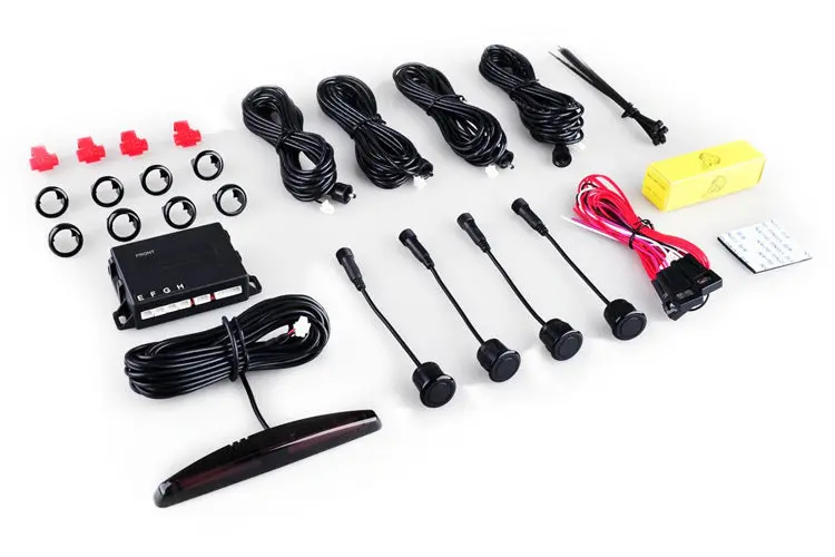 Steelmate Pts411m7 Dual Front & Rear Parking Sensor With Voice Warning 1