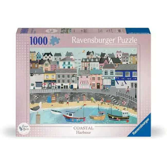 Ravensburger 1000Pc Coastal Harbour Puzzle 1