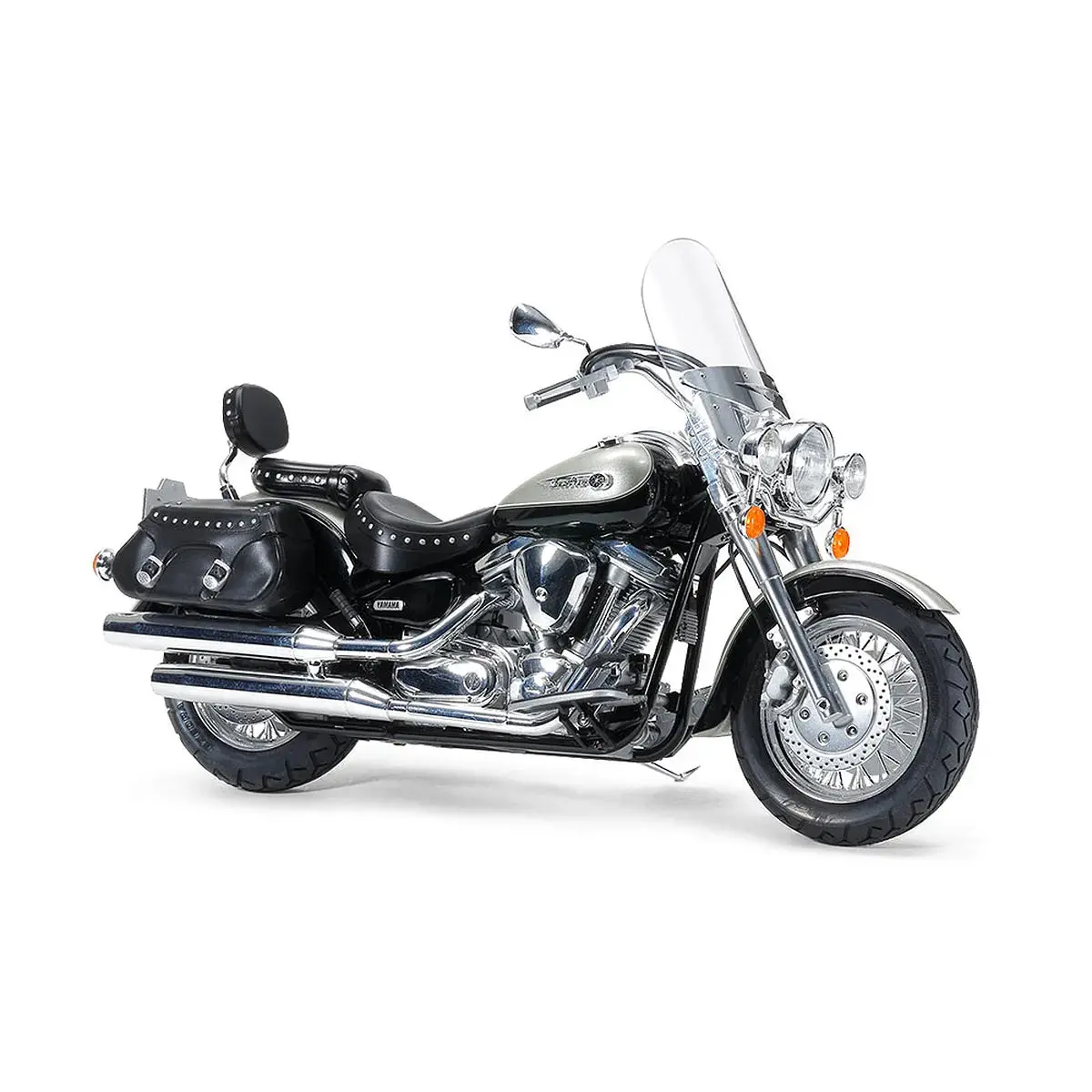 Tamiya 1/12 Yamaha Xv1600 Road Star Customer Motorcycle Scaled Plastic Model Kit 2