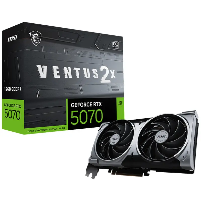 Msi Geforce Rtx 5070 12G Ventus 2X Oc 1