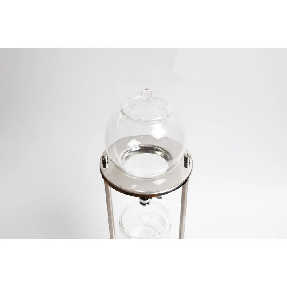 Coffee Culture 600Ml Cold Drip Glass Coffee Maker With Steel Frame Stand Clear 2