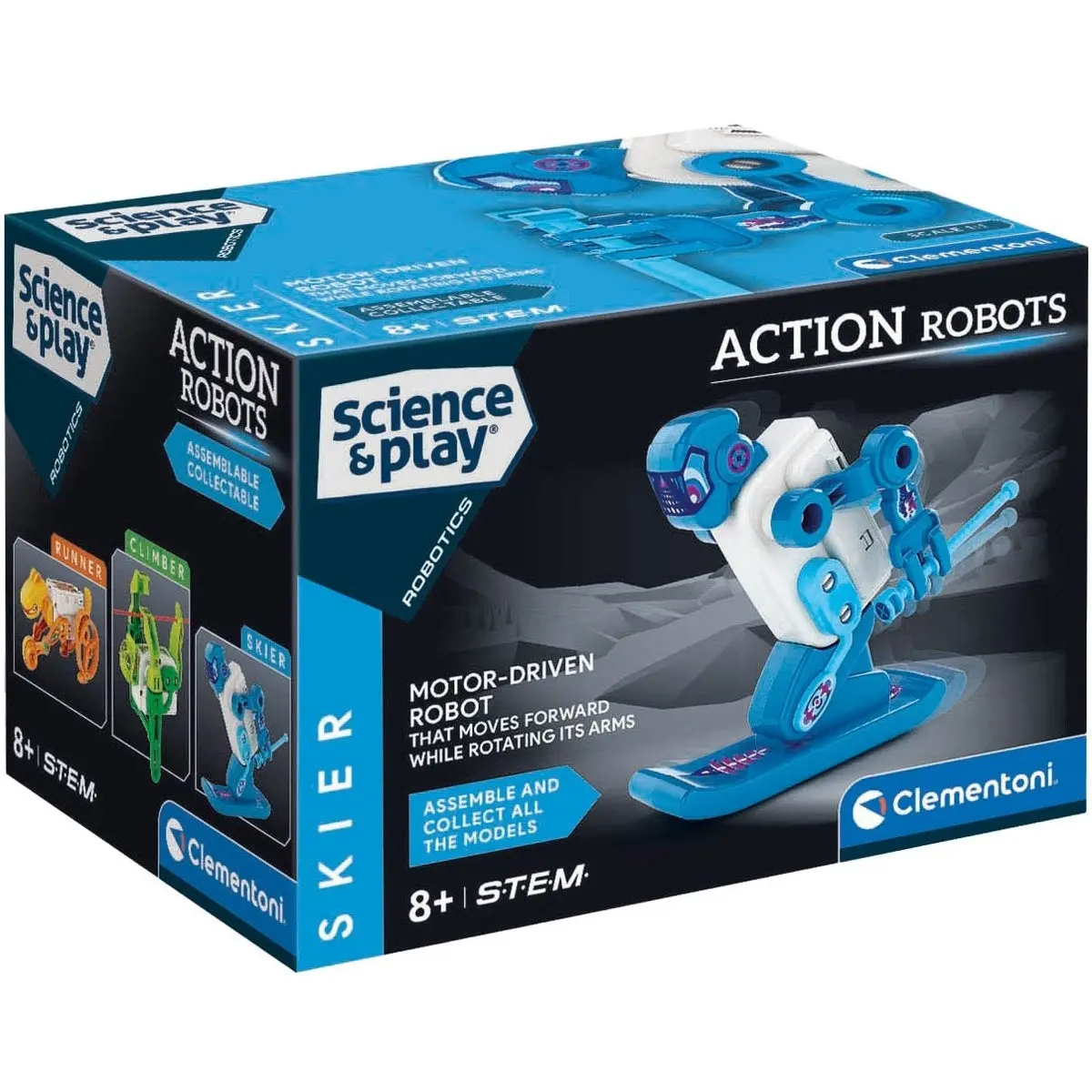 Clementoni Robots - Sports Skier Toy 1