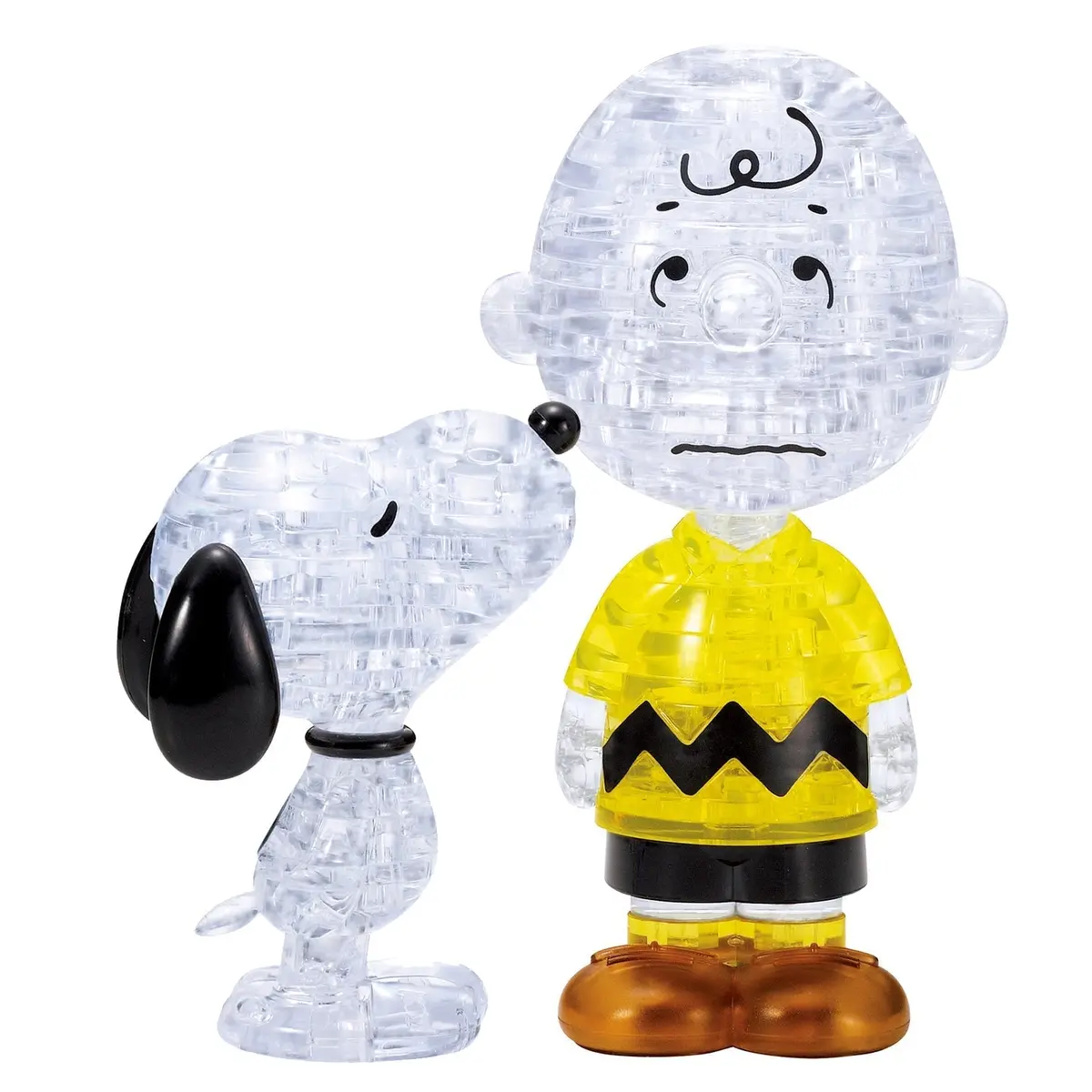 3D Crystal Puzzle: Snoopy & Charlie 1