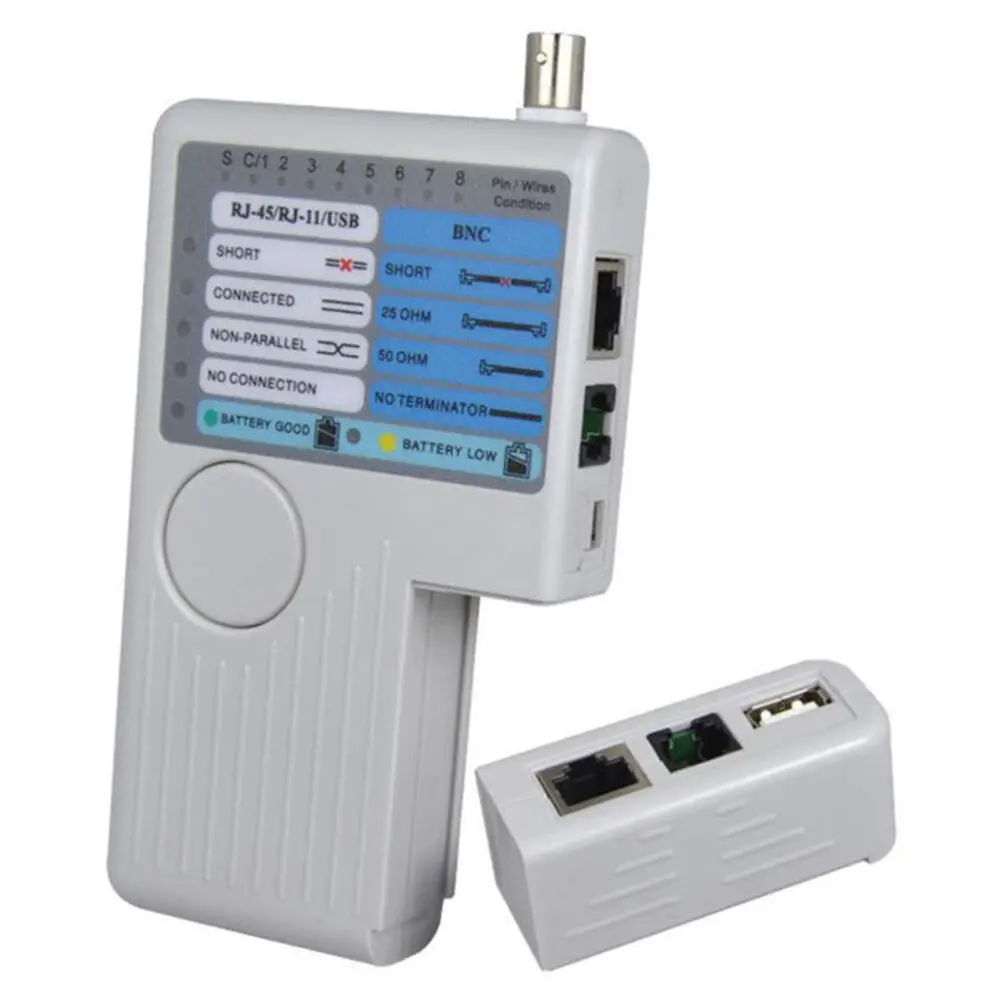 Ethernet Cable Continuity Lan Tester Cat5 Cat6/Rj11/Rj45/Bnc/Usb 1
