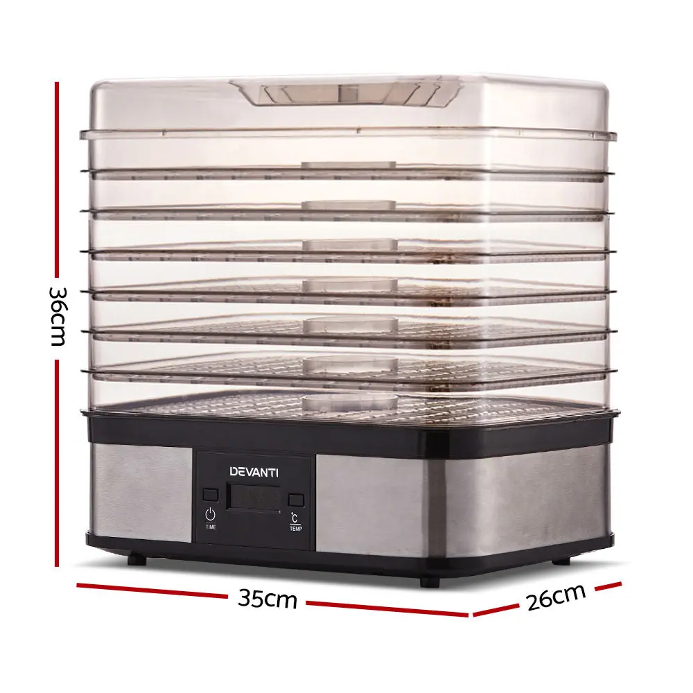 Devanti 7 Trays Food Dehydrator 2