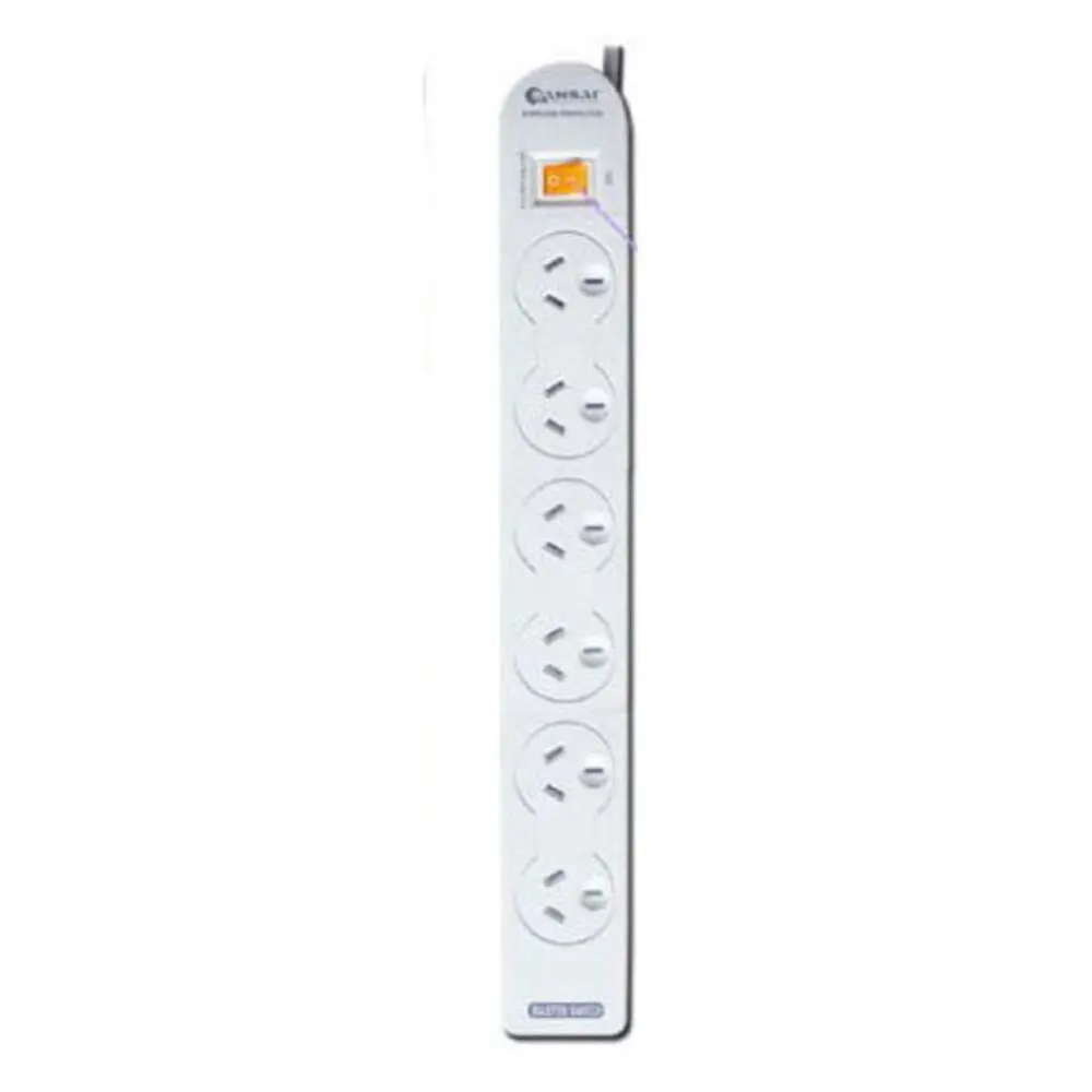 Sansai 6-Outlet Powerboard With Master Switch 1