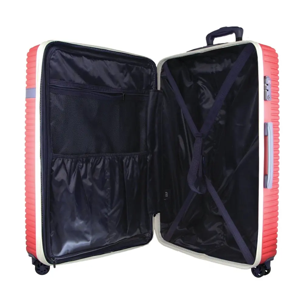 Gap Hard-Shell 4-Wheel Suitcase Tsa Lock Medium Luggage 67Cm Red 2