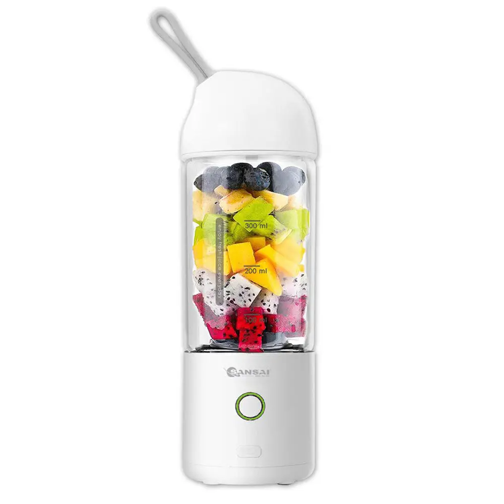 Sansai Portable Rechargeable Blender 470Ml (White) 1