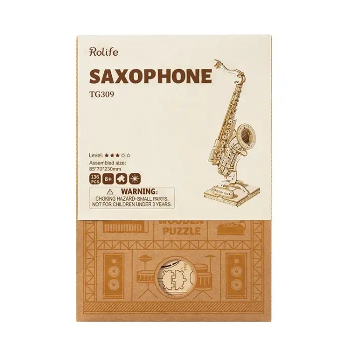 Robotime Classical 3D Saxophone 2