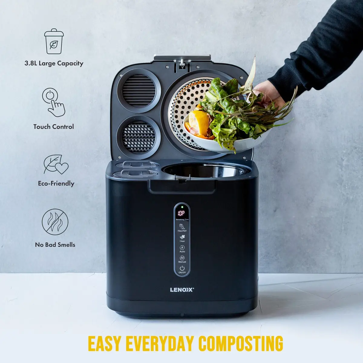 Healthy Choice Electric Food Waste Composter 3.8L 2