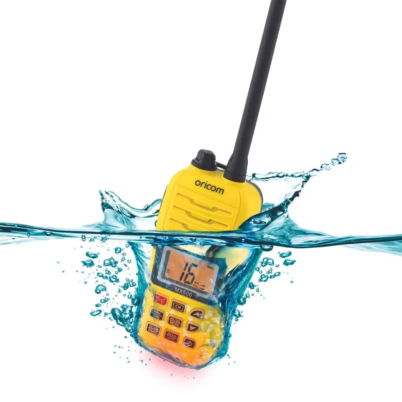 Oricom Mx500 5 Watt Vhf Marine Radio (Yellow) 1