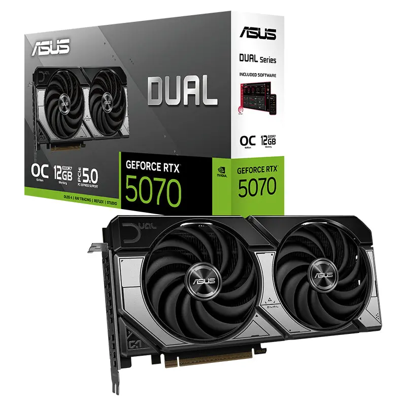 Asus Geforce Rtx 5070 Dual 12G Oc Graphics Card 1