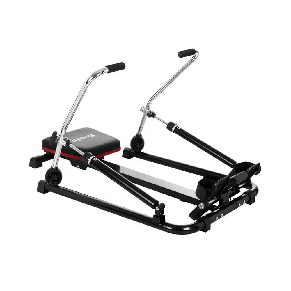 Everfit Rowing Machine 12 Levels Hydraulic Rower Fitness Gym Home Cardio 1